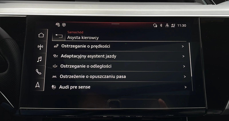 Audi e-tron cena 329900 przebieg: 4955, rok produkcji 2022 z Nowogrodziec małe 742